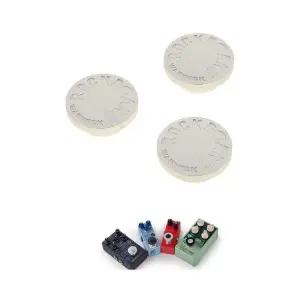 [하프클럽/]기타풋스위치 렌치 토퍼 세트 3개입 악기 부품용품