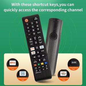 BN59-01315J TV 리모컨 교체 호환   범호환  삼성 호환에 호환한 스마트 UN65TU7000FXZC 넷플릭스