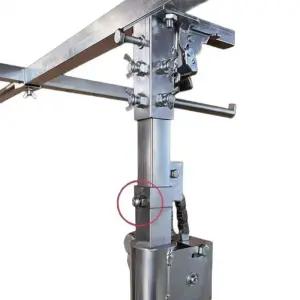 천장리프트 실외기 브래킷 호이스트 받 이동식