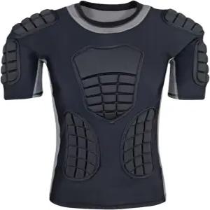 가슴 갈비뼈 등 어깨 패드가 있는 토피터 남성용 u2019s 패딩 축구 셔츠 럭비 야구용 충격 보호