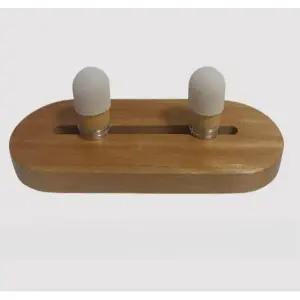 최고급 장요근 마사지기 복부 스트레칭 일자목 근막이완 요가 골든옐로우우드 원목