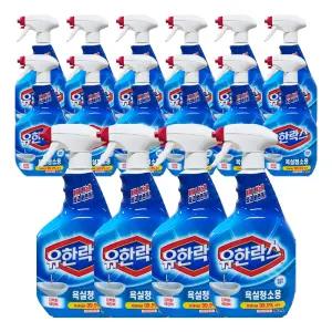 유한락스 욕실청소용 900ml 16개 / 화장실청소 세정제 세제