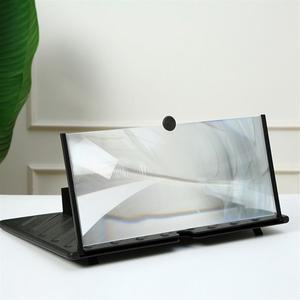 #05Z 전자 악세서리 20인치 스크린 돋보기 3D 확대 프로젝터 검정색