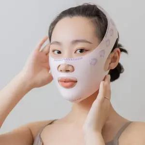 롤러 마사지기 얼굴 보호대 얼굴 밴드 코골이 방지 얼굴보호대 얼굴밴드