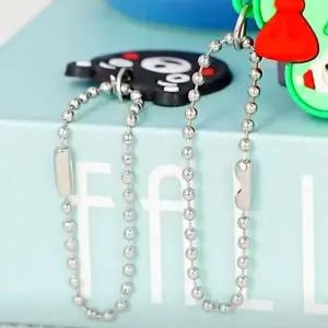 볼체인 고리 실버 연결줄 키링 공예 만들기 10p (WFKBR53)