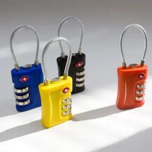 TSA 캐리어 자물쇠 여행 도난방지 와이어 캐리어벨트 (WFKBLNY)