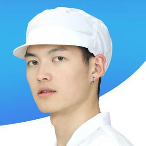 남성 위생모 밴딩 작업장 주방 식당 화이트 매점 5개세트 여성 음식점