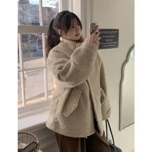 [공구우먼] 미오브 덤블 하이넥 투웨이 누빔 점퍼 [2온스] 85862 빅사이즈 여성의류