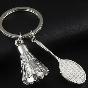 배드민턴 셔틀콕 메탈열쇠고리 단체 선물 동호회 키링 (WFKBRK9)