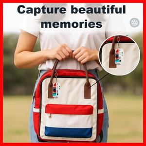 Magecam 엄지 키체인 카메라 0.96인치 미니 액션 레트로 메모리 카드 지원 1080P 초소형 캠코더 비디오 레