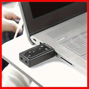 가상 7.1 사운드 채널 외부 USB 2.0 오디오 마이크 스피커 어댑터 스테레오 3.5mm 잭 헤드폰 카드