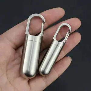 휴대용 목걸이 약통 NTG보관함 캡슐 소형 알약 비상