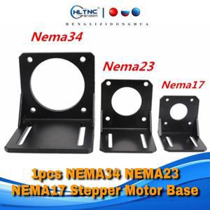 1pcs NEMA34 NEMA17 스테퍼 모터 베이스 브래킷 마운트 CNC 라우터용 고정 장착 시트