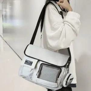 [하프클럽/]공용 베이직 남녀 데일리 학생 올데이 메쉬 포켓 메신