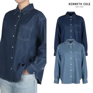 [케네스콜]여성) 데님 셔켓 (EKTFCSA510M)