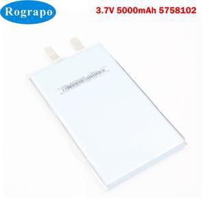 태블릿 PC 보조배터리 5758102 리튬 폴리머 셀 3.7V 5000mAh