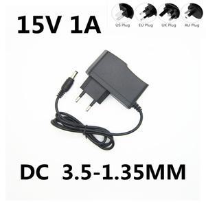 AC/DC 어댑터 전원 공급 장치 EU 플매트 카펫 러그 DC 15V 1A 1000ma AC 100-240V 컨버터 충전기 3.5x1.35m