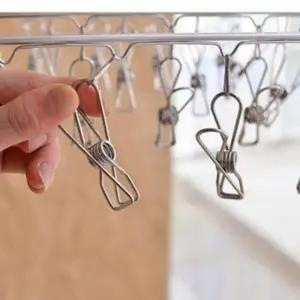 ( )건조대 스텐 양말 빨래집게 수건 걸이 옷걸이 집게 세탁기 수건