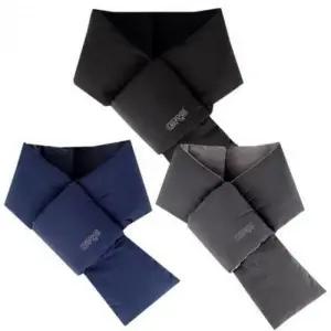 겨울 남녀공용 경량 다운 기모 패딩 머플러 목도리