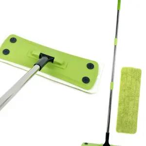 (다올)밀대청소기 킴스팜팜 찍찍이 걸레 포함 바닥청소