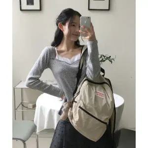 마스마룰즈 MASMARULEZ Daily backpack Beige 5000577044 232245