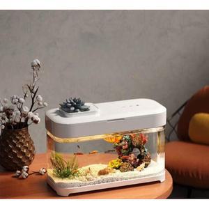 스마트어항 자체순환 가재어항 스마트수족관 데스크탑 어항 터치버튼 박스 아이디어 금어항