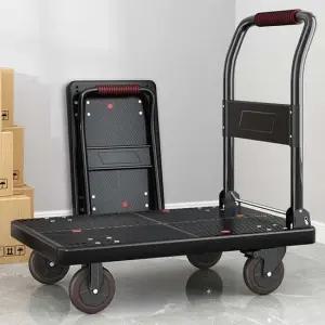 현이몰 저소음 접이식 핸드카트 특대형 폴딩 손수레 구루마 쇼핑카트 웨건 캠핑용품 장바구니 폴딩카트