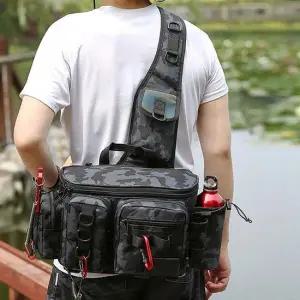 [무료배송] 낚시 웨이스트백 루어 가방 바다 민물 백