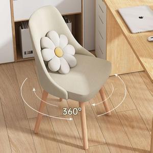 식탁 회전의자 푹신 높은발 예쁜 디자인 유럽풍 식탁의자 앤틱 360도 제라