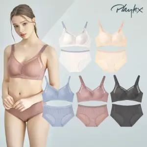 [플레이텍스] 노와이어 크로스유어하트 브라팬티 10종세트 PXI041_00