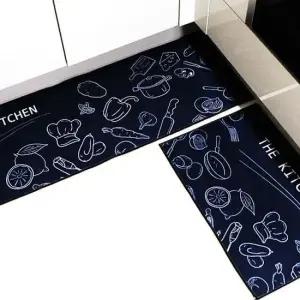 (POIPOI)북유럽 감성매트 주방 현관 발매트 (대1+소1)