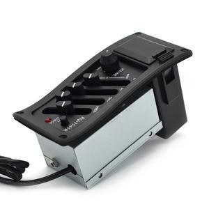 EQ7545 왼손 어쿠스틱 밴드 4밴드 멀티이펙터 5MM 6 프리 1개 배터리 기타