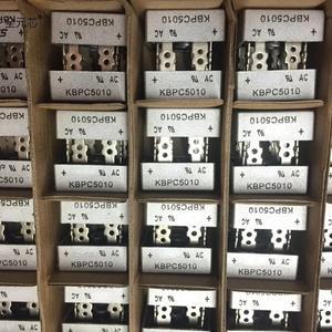 10 개/몫 KBPC5010 단방향 정류기 브리지 50A 1000V 스퀘어 스택