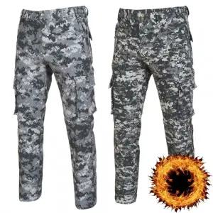 기모 건빵바지 밀리터리 카고 겨울작업복 바지