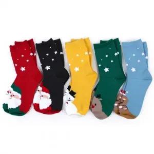 새실텍스피아 아동양말 엔젤테디 반짝 크리스마스 발목 양말 5족 택1 어린이양말