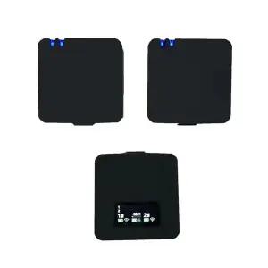 -RODE Wireless GoGo II 커버용 A15I 실리콘 핸드헬드 마이크 시스템 보호 케이스-충격 방지 및 경량 디자