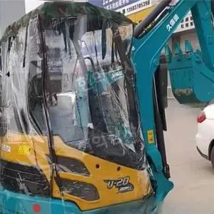 굴삭기 커버 중장비 비닐커버 지게차 방수 덮개 방한