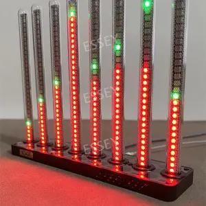 진공관 검정 주파수 인식표시기 음악 오디오 앰프 사운드