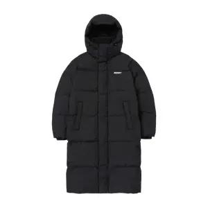 [널디](대구신세계)솔리드 롱 다운 자켓 블랙 PNEW23DJ0701