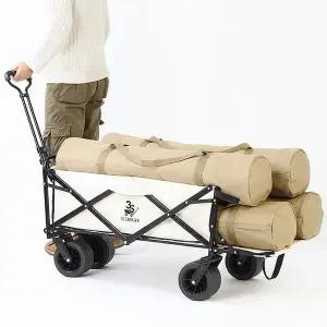[골드스마일]3S 캠핑카트 오픈 대형웨건 접이식 캐리어 왜건 접이식 수레 바퀴