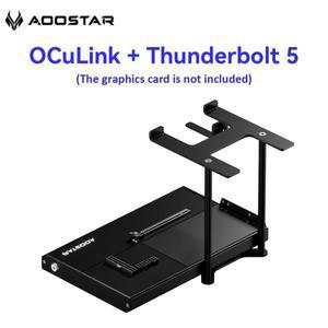 AOOSTAR AG02 EGPU 도크 OCuLink & Thunderbolt5 외장 케이스 (RTX 4090/4080 호환, 노트북/미니 PC/데스크