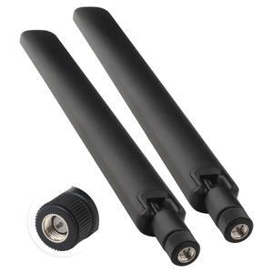 카우노스타 5G 4G LTE T-Mobile 외부 안테나 10dBi SMA 남성 /AT&T /Verizon 홈 인터넷 라우터 게이트웨이 핫스팟 스파이포인트 트레일 카메라 2PCS용 600-6000MHz 광대역 전방향