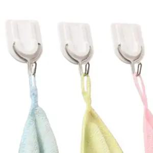 트렌드 신상품 벽 부착 다용도후크 6p 걸이 다용도걸이 벽고정고리