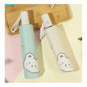 튼튼한 초등 우산 판촉물 자동우산 3단 접이식