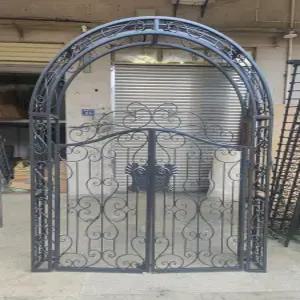 안뜰 뒤뜰 낮은 교체 철문 맞춤제작