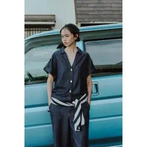 국내배송 자라 ZARA 여성 Z1975 데님 반소매 셔츠 블루 4083231407 1641640