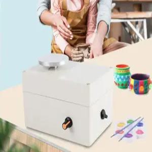 미니 물레 취미 가정용 표준세트 메이드 도자기 점토 공방 만들기 도예 전동