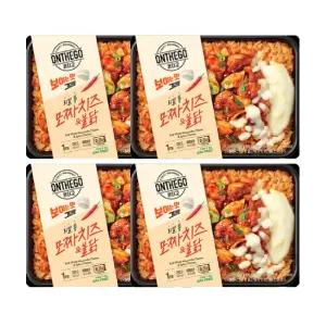 아워홈 온더고 통모짜치즈 불닭 290g, 4개