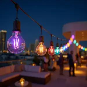 태양광 줄조명 태양열 전구 트리 정원등 LED 전등 라인 야외 조명 달빛구슬등 30구