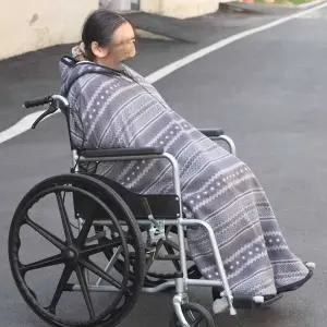 휠체어 담요 바람막이 장애인 노인 전신담요 겨울